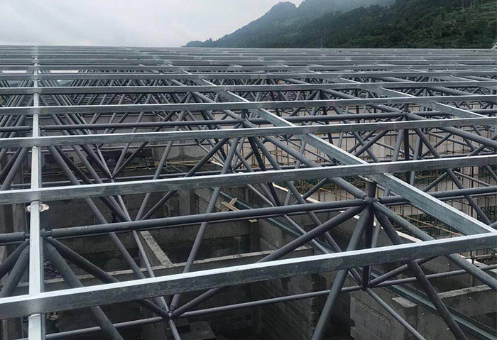 新民学校艺体楼网架
